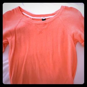 J. Crew cutoff sweatshirt